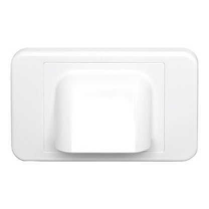 Powertec Wall Plate for CEL-FI Building Packs | Shovel Nose Cable Entry