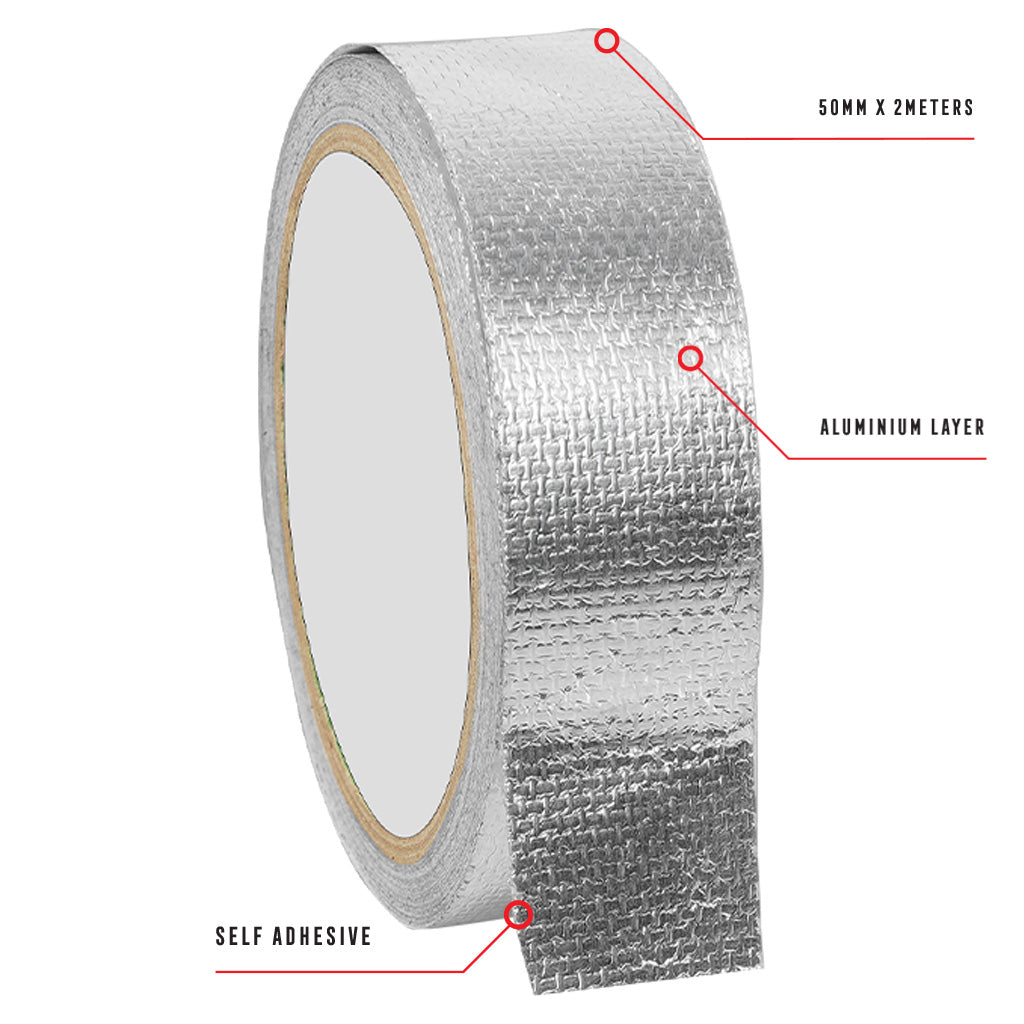 TITAN HEAVY DUTY ALUMINIUM TAPE - 30mm x 10Mtrs