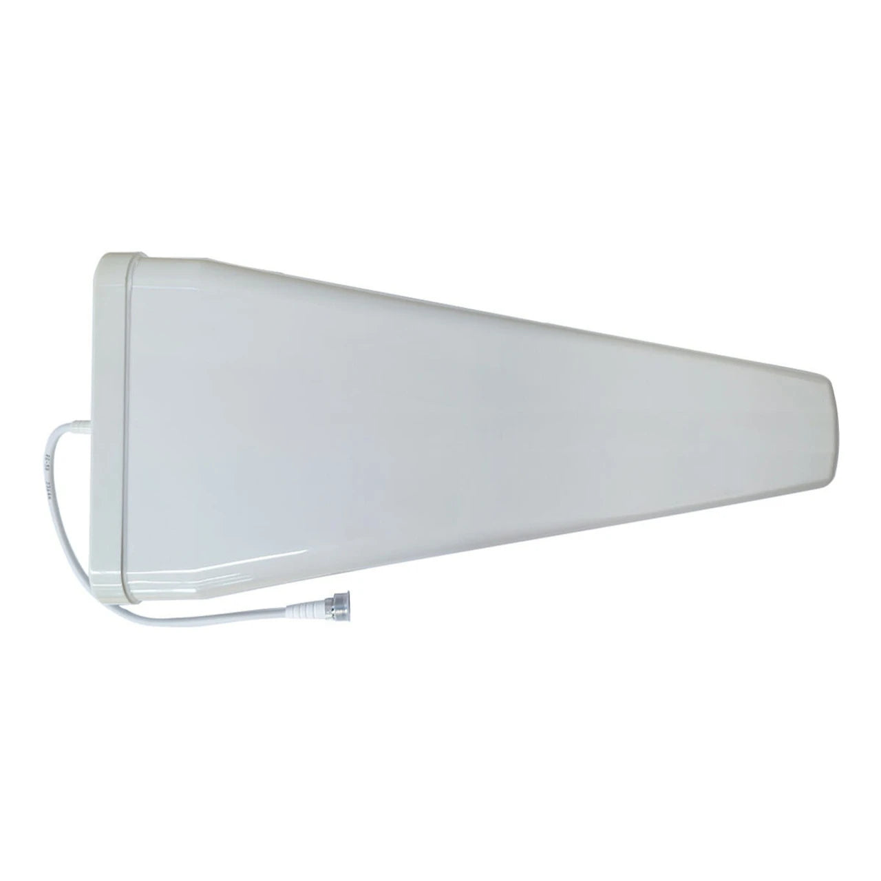 Powertec 4G-5G Wideband LPDA Antenna, 698 to 4000 MHz, N Female, PTL-240 Coaxial Cable N Male to SMA Male, 10m