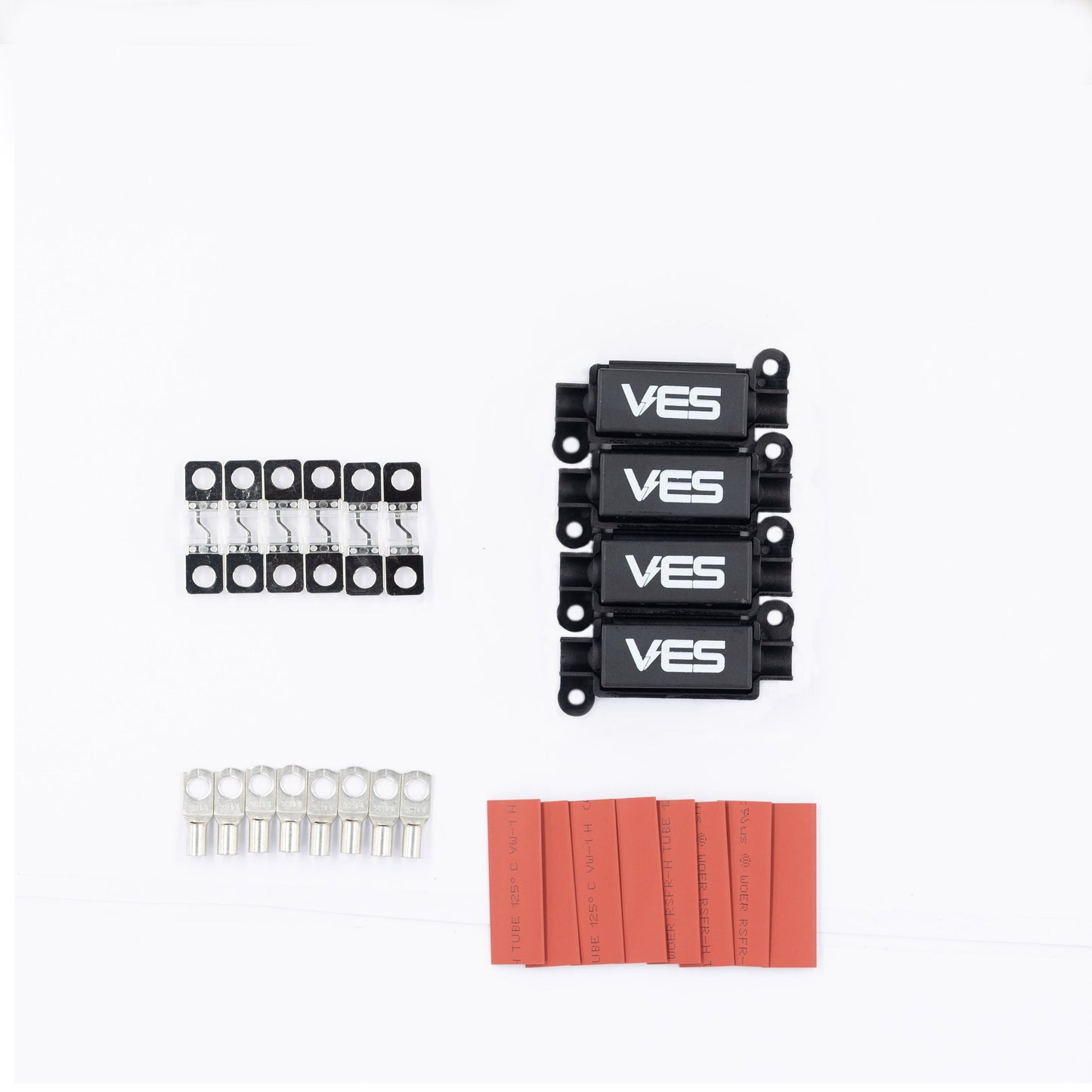 Midi Fuse Kit Nylock 150 AMP 4 Holder 6 Fuses 8 Terminals 8 Heatshrink