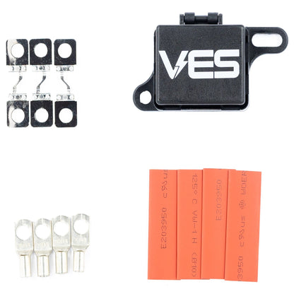Midi Fuse Kit Dual Holder 60 AMP 1 Holders 3 Fuses 4 Terminals 4 Heat shrink