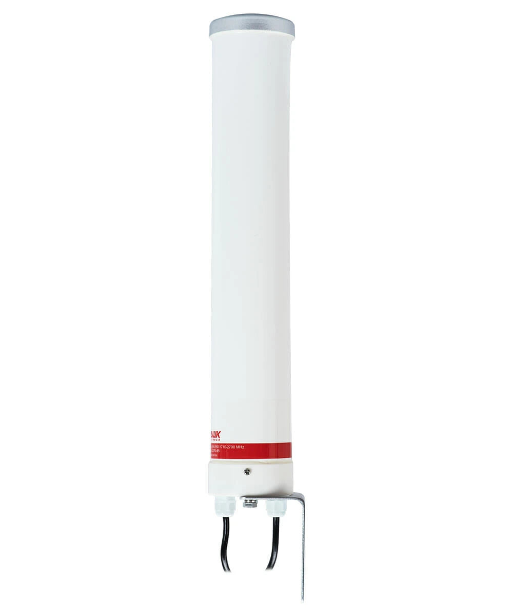 Powertec 4G MIMO Omni Antenna, 700 to 2700 MHz, SMA Male 5m pre-fitted cable