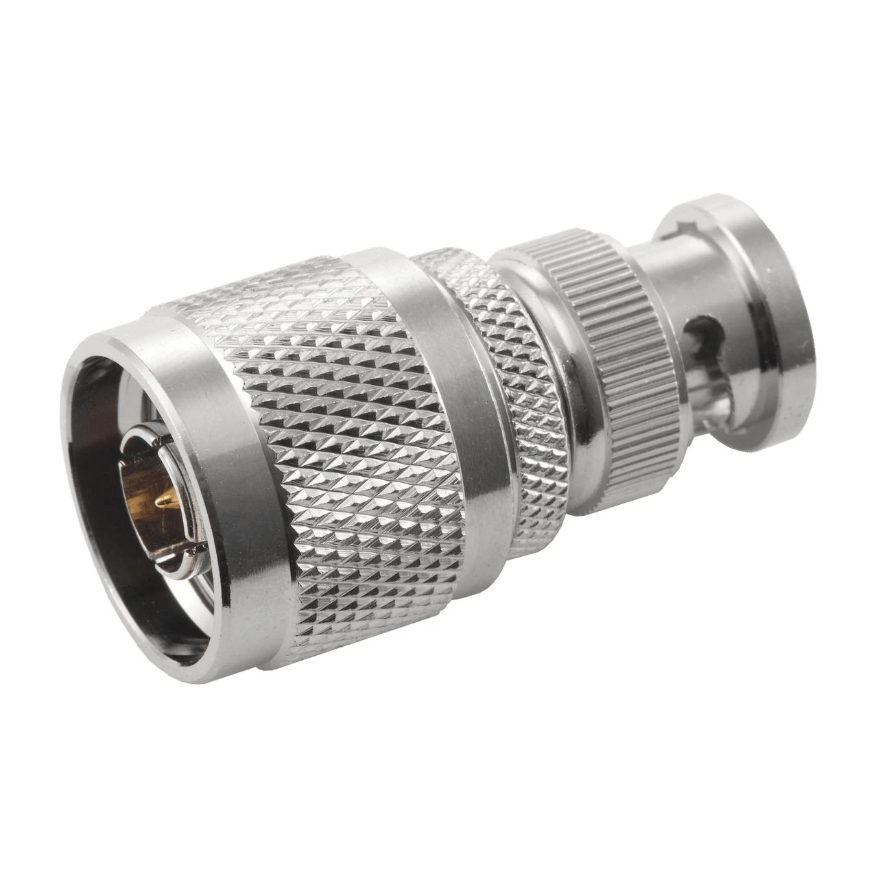 Powertec RF Adapter, N Male to BNC Male