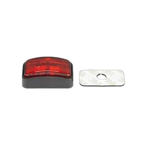 Roadvision Clearance Light LED Red BR7 Series 10-30V 50x25mm Red Lens Fixed Mount 0.5m Cable