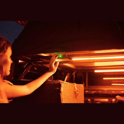 Waterproof LED Camp Lights – Hard Korr 2-Bar Kit with Tri-Colour Dimming & Low Power Draw