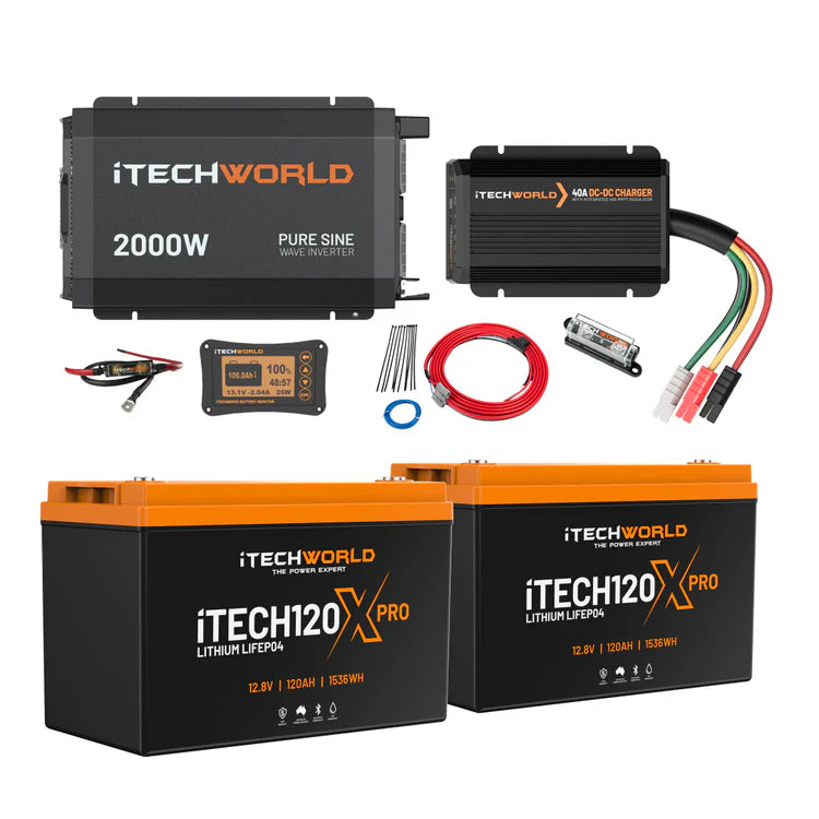 Complete Lithium 4WD Kit 210-240Ah
