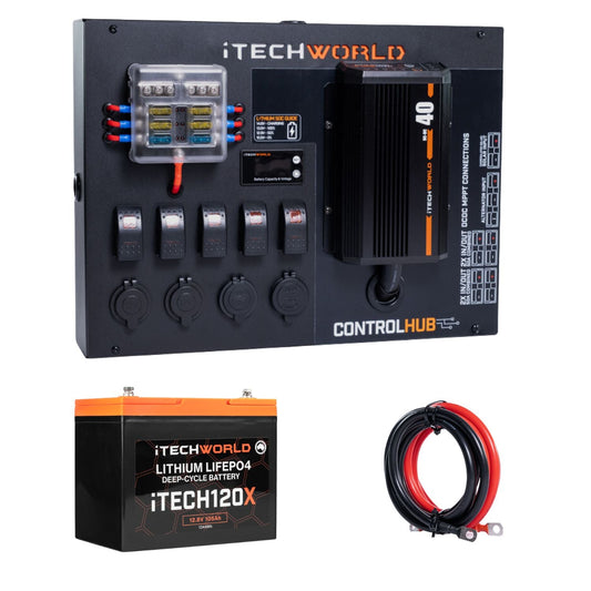 Itech120x & Control Hub + Itechdcdc Battery System