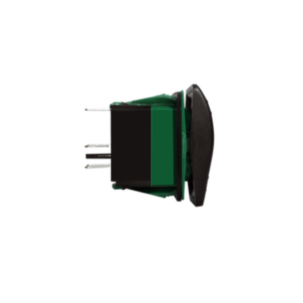 Enerdrive LED 3 Pin On-Off SPST Rocker Switch, Green