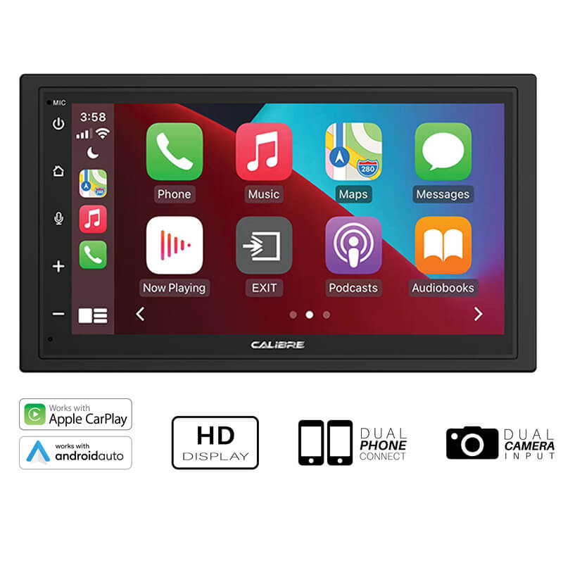 Calibre ELITE 7WL 6.8" Wireless Apple CarPlay & Android Auto Receiver