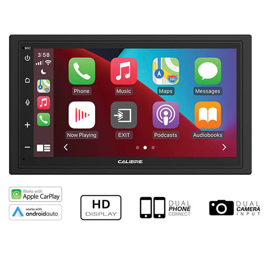 Calibre ELITE 7WL 6.8" Wireless Apple CarPlay & Android Auto Receiver