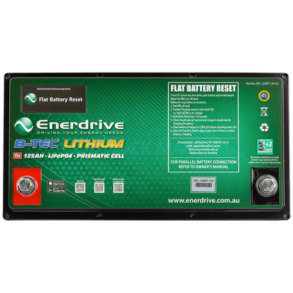 Enerdrive ePOWER B-TEC 125Ah Lithium Battery