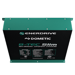 Enerdrive B-TEC 300amp 12v LiFePO4 BT Slim Metal Case Battery