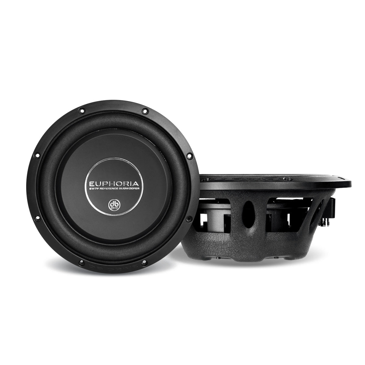 Mongoose DB Drive Euphoria EW7 10F 10-Inch Shallow-Mount Subwoofer