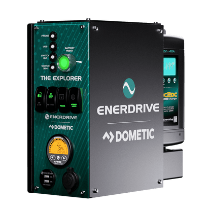 Enerdrive 4WD Canopy Explorer System with 40A DC2DC Charger, With Lithium Battery