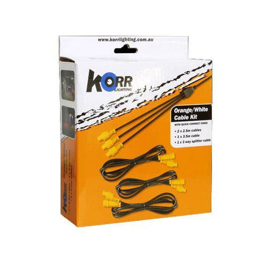 Hard Korr Orange/White Extension Kit
