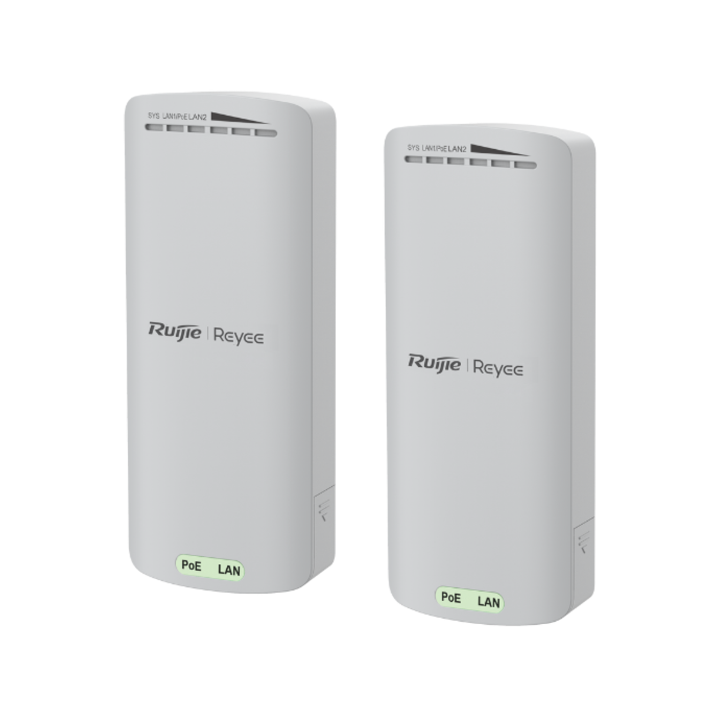 Ruijie Reyee RG-EST100-E 2.4GHz Wireless Bridge Kit (2-Pack, 300Mbps, 500m Range, 8dBi Antenna)