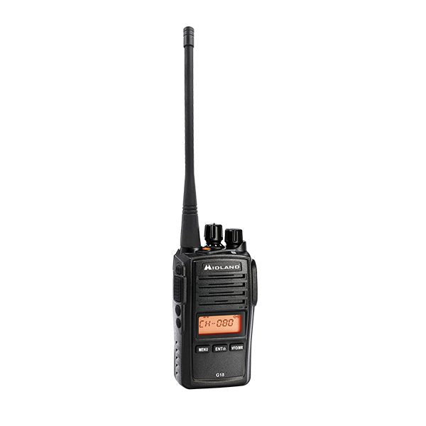 MIDLAND 5W LMR/UHF CB HANDHELD G18