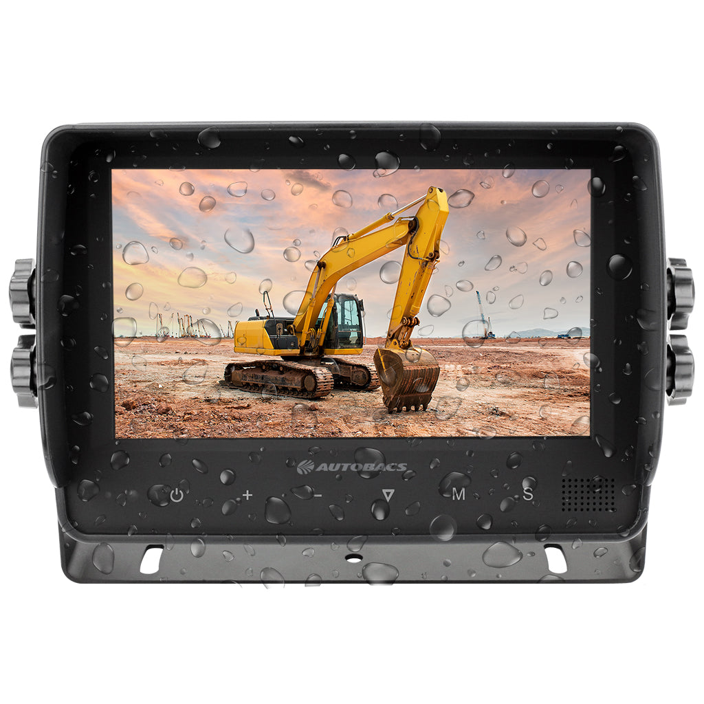 AUTOBACS 7 INCH HIGH RES WATERPROOF MONITOR