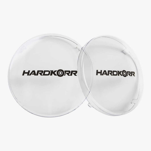 Hard Korr Clear Light Cover 9" - Pair