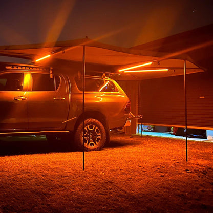 Hard Korr 3 Strip Tri-Colour Led Awning Light Kit