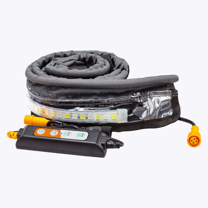 Hard Korr Lifestyle 1.3m Orange/White Ezy-Fit Waterproof LED Strip Light