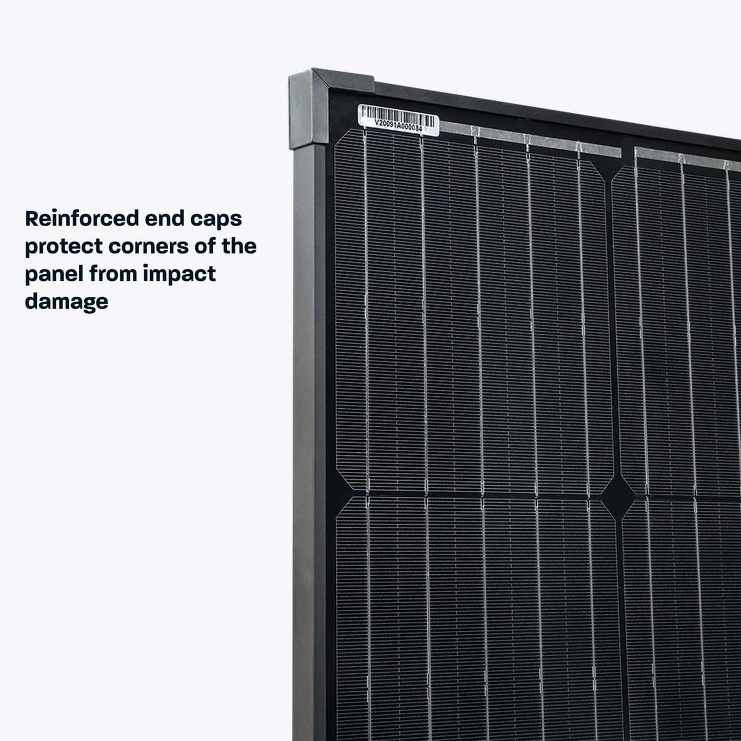 Hardkorr 170W Fixed Solar Panel (Mounting Brackets Sold Separately - HKPSOLFMB)