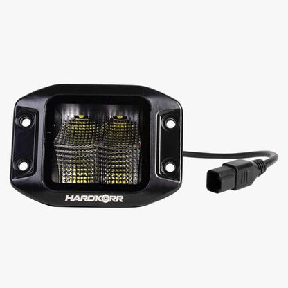 Hard Korr 40W Square Flush Mount Led Work Light 1 Lux @ 102M