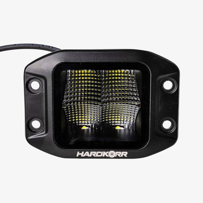 Hard Korr 40W Square Flush Mount Led Work Light 1 Lux @ 102M