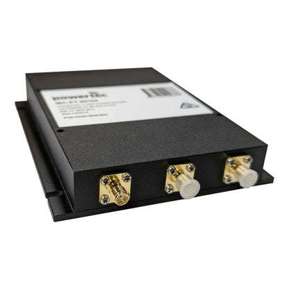 Powertec RF Power Divider 3-Way, 698 to 3800 MHz, SMA Female, Wilkinson, 18dB isolation