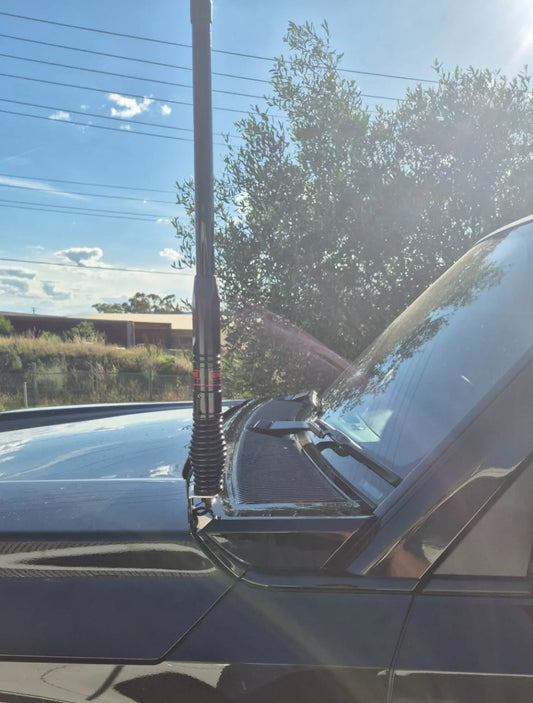 GMF4x4 230P-BB Lexus GX550 2024+ and Toyota Prado 250 2024+ Passenger Side Bonnet UHF Antenna Bracket