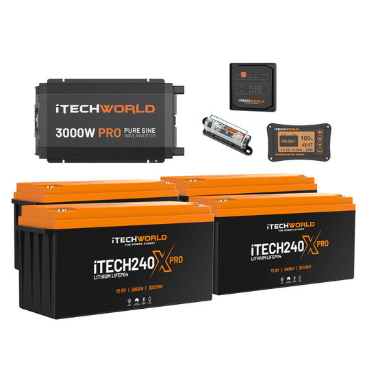 iTechworld Off Grid System 12.28kWh