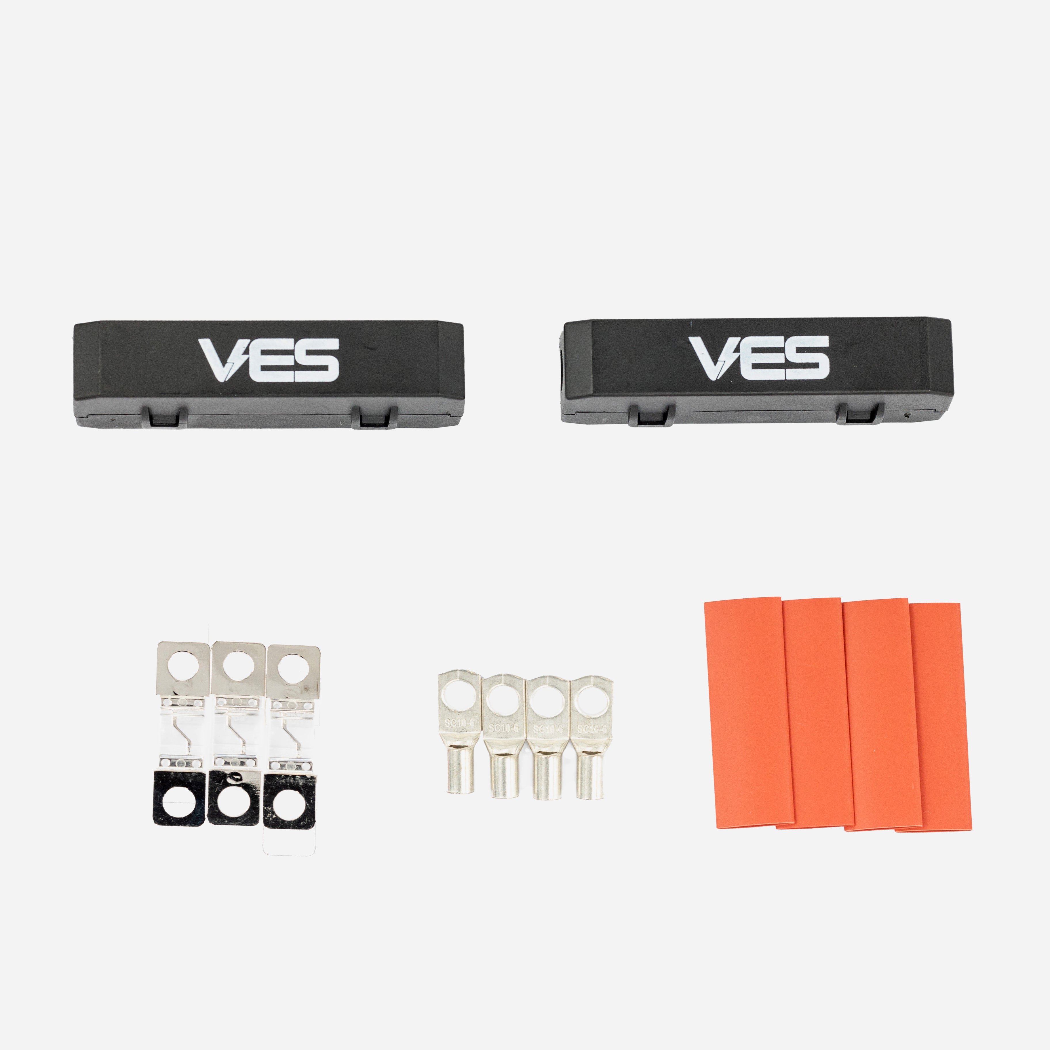 Fuse Inline Design Midi Fuse Kit Inline 100 AMP 2 Holder 3 Fuses 4 Terminals 4 Heatshrink ...