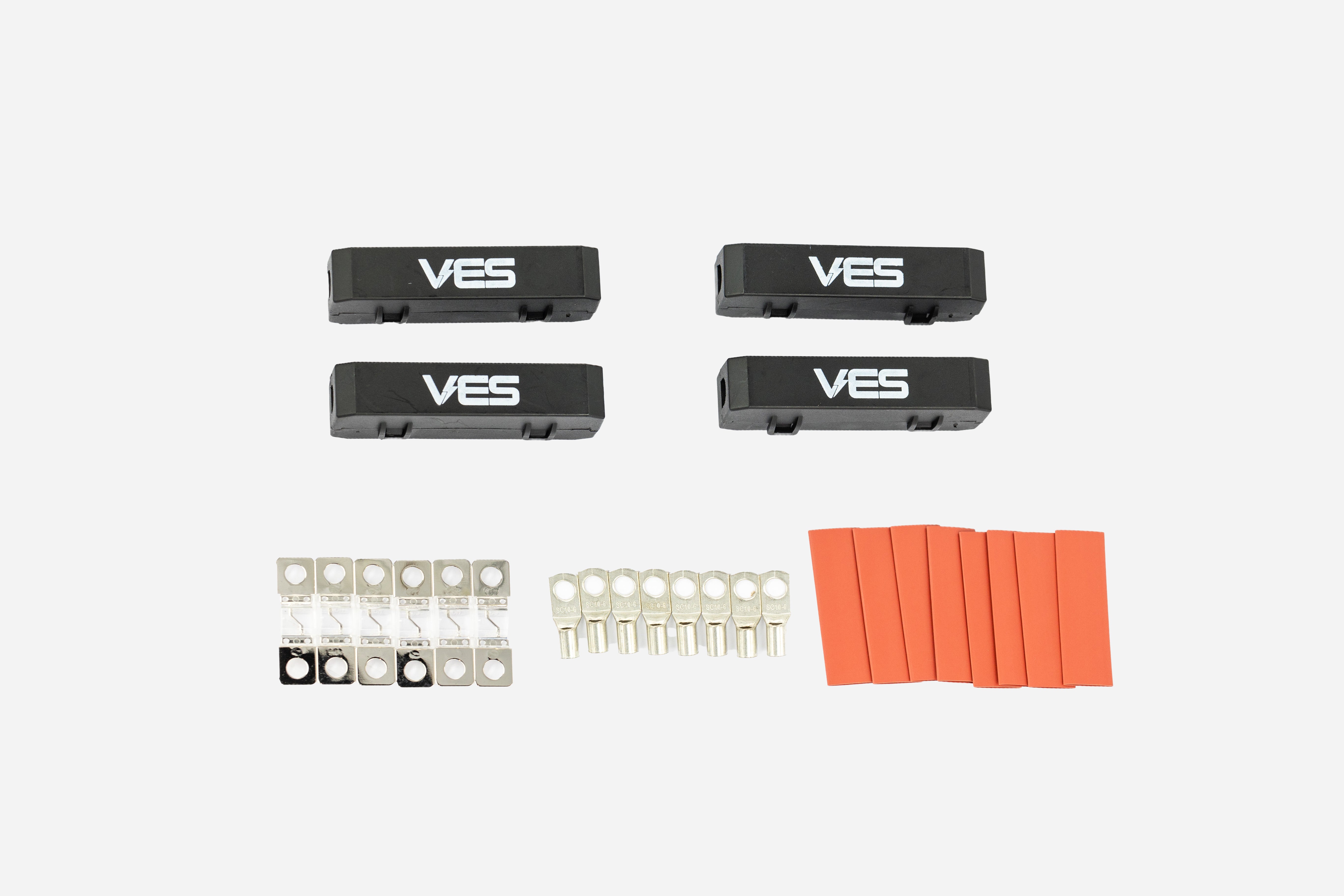 Fuse Inline Design Midi Fuse Kit Inline 150 AMP 4 Holder 6 Fuses 8 Terminals 8 Heatshrink ...