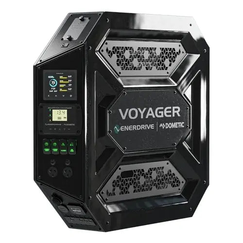 Enerdrive Voyager System Left 3000W/100A Inverter-Charger 40Dc Inc Simarine Scq50