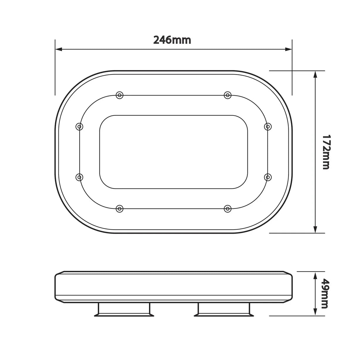 Emergency Bar LB246ACMM