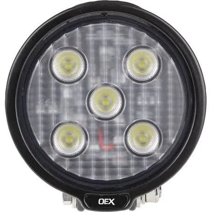 OEX WORK LIGHT ROUND 5 LED 12V24V CISPR25 RATED - LLX08201