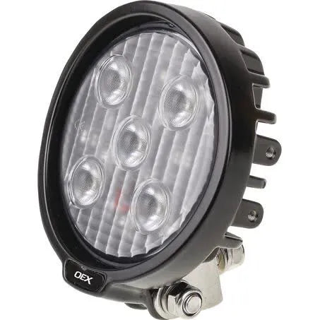 OEX WORK LIGHT ROUND 5 LED 12V24V CISPR25 RATED - LLX08201