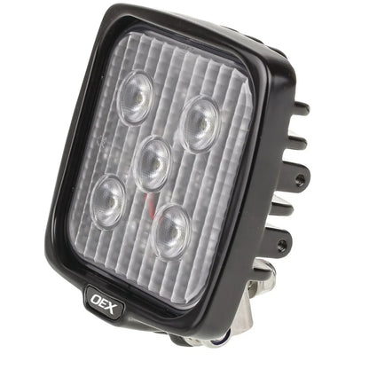 OEX Work Light Square 5 LED. 12V/24V, Cispr25 Rated LLX08202