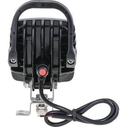 OEX WORK LIGHT WITH HANDLE SWITCH - SQUARE 9 LED 12V24V CISPR25 RATED - LLX08205HS