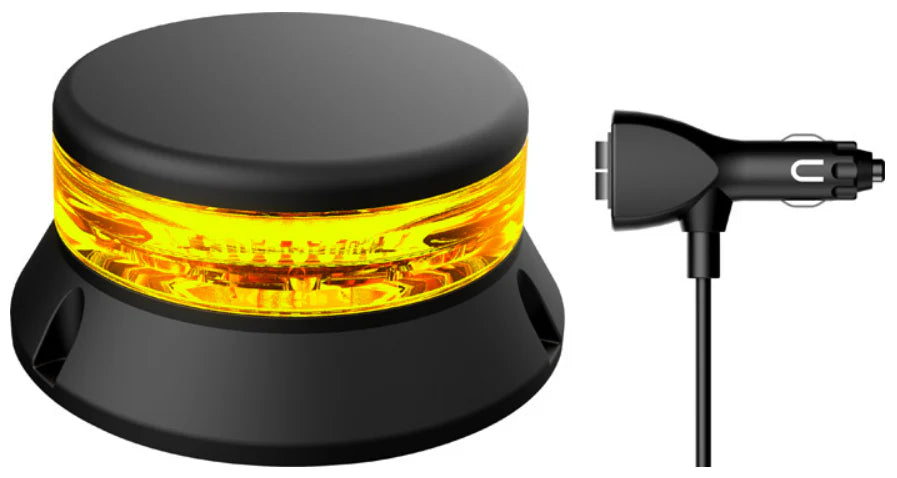 Class 1 Amber Beacons - Flange, Pole Mount & Magnetic Low Profile