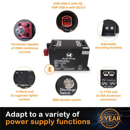 200ah lithium battery
