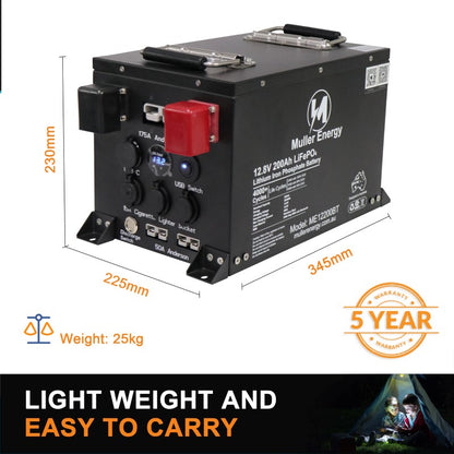 200ah lithium battery