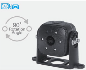 Mongoose MC102AI 720P AHD AI Side-View Camera