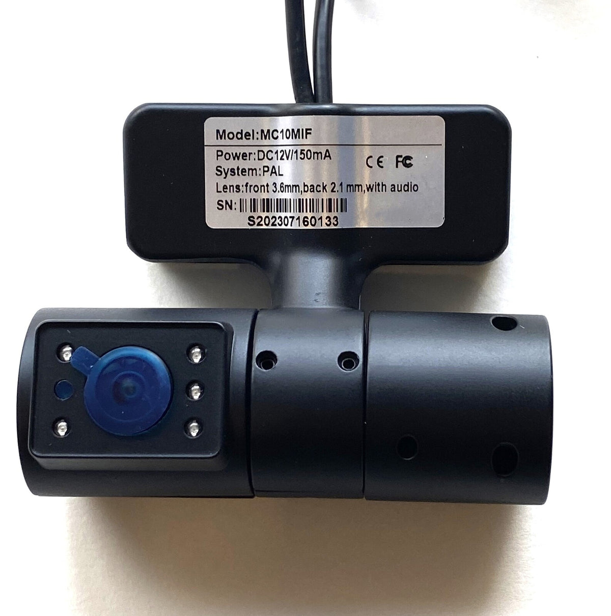 Mongoose MC10MIF 1080P AHD Dual Cabin and Front-View Camera – PAL
