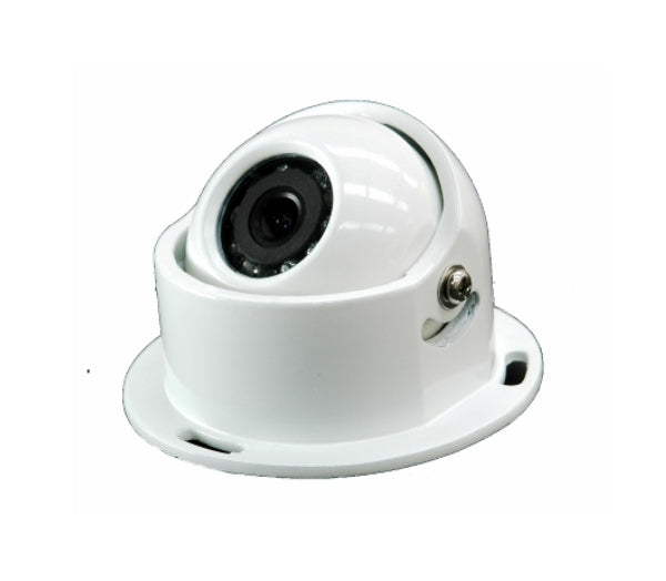 Mongoose MC6DWP/MC6DWN White Dome Vehicle Camera – PAL or NTSC