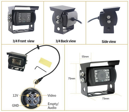 Mongoose MC6P/N Heavy-Duty Reversing Camera – PAL or NTSC