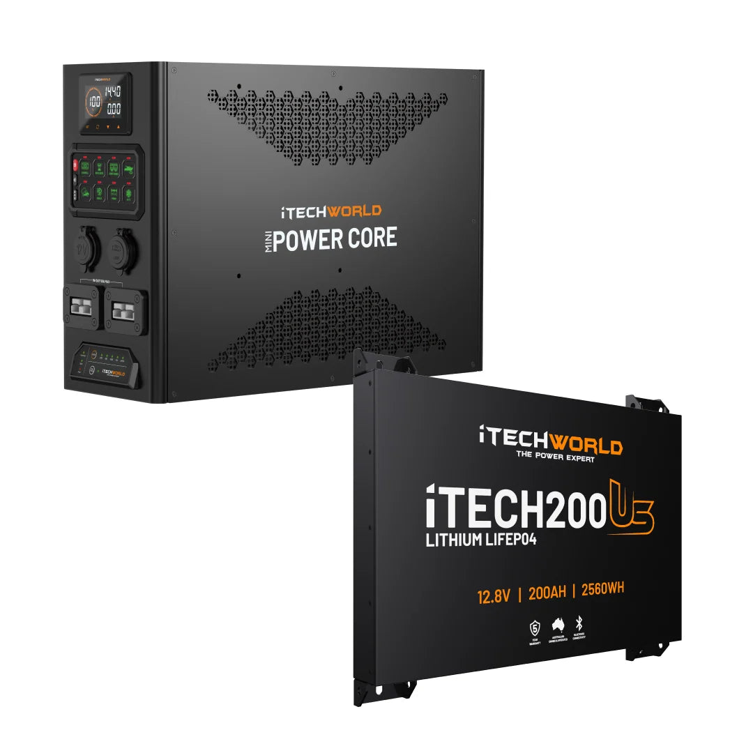 iTechworld Mini Power Core + Ultra Slim 200Ah