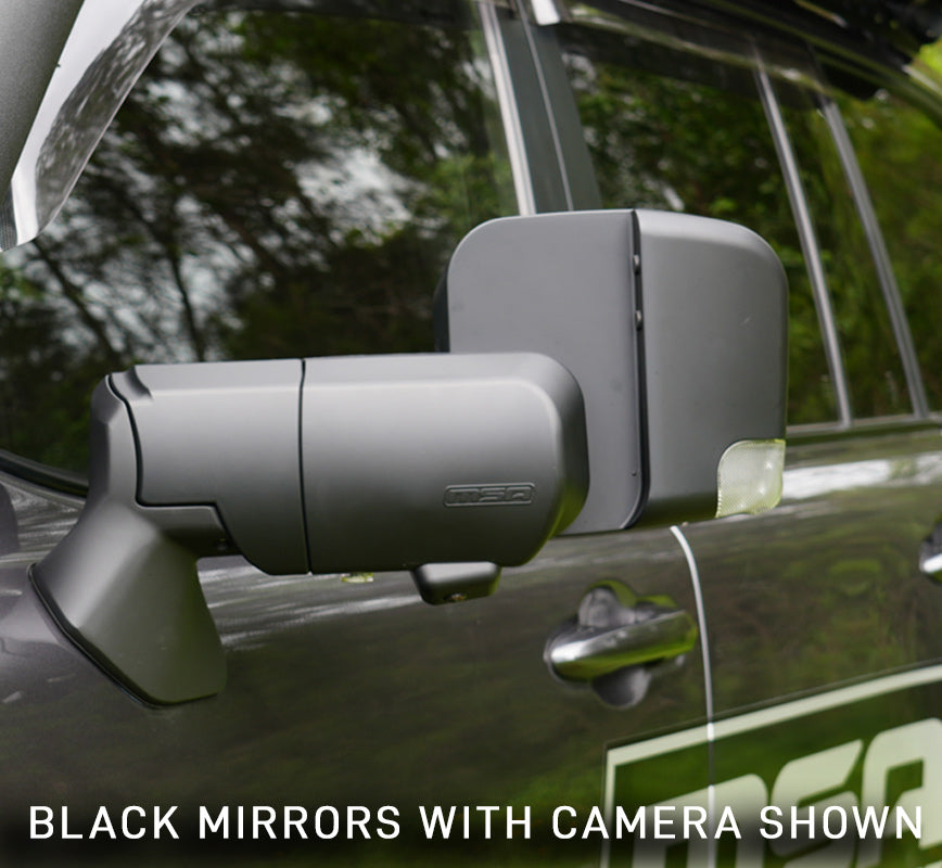 MSA 4x4 Prado 250 Series MSA POWER FOLD™ Towing Mirrors (08/2024+) - BLACK