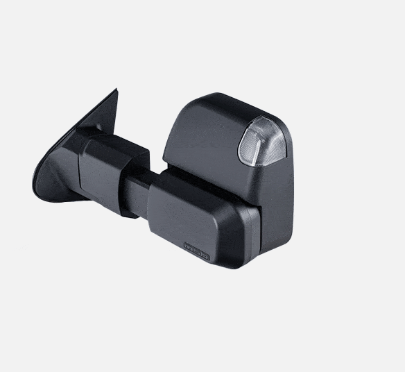 MSA 4x4 Ram 1500 DT MSA POWER FOLD™ Towing Mirrors (2019+) - BLACK
