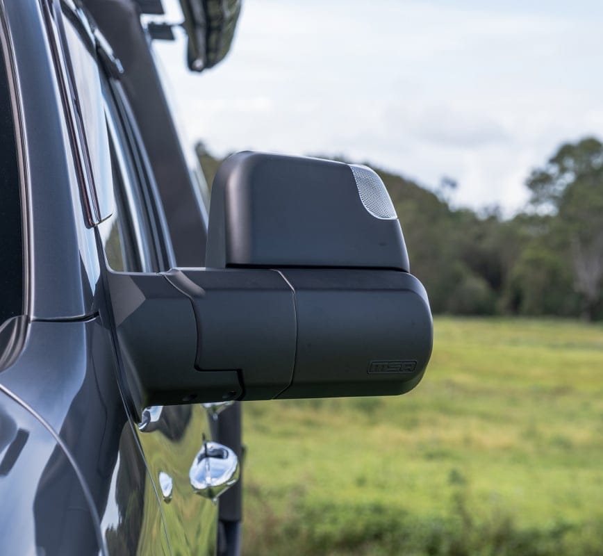 MSA 4x4 Ram 1500 DT MSA POWER FOLD™ Towing Mirrors (2019+) - BLACK